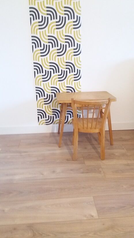 Desk and chair child baumann 1950