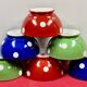 Set of 6 small grandmother bowls in Longchamp porcelain.
