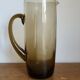 Amber glass jug/jug