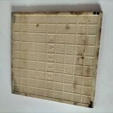 Old tile in Gien faience with Art Nouveau decoration