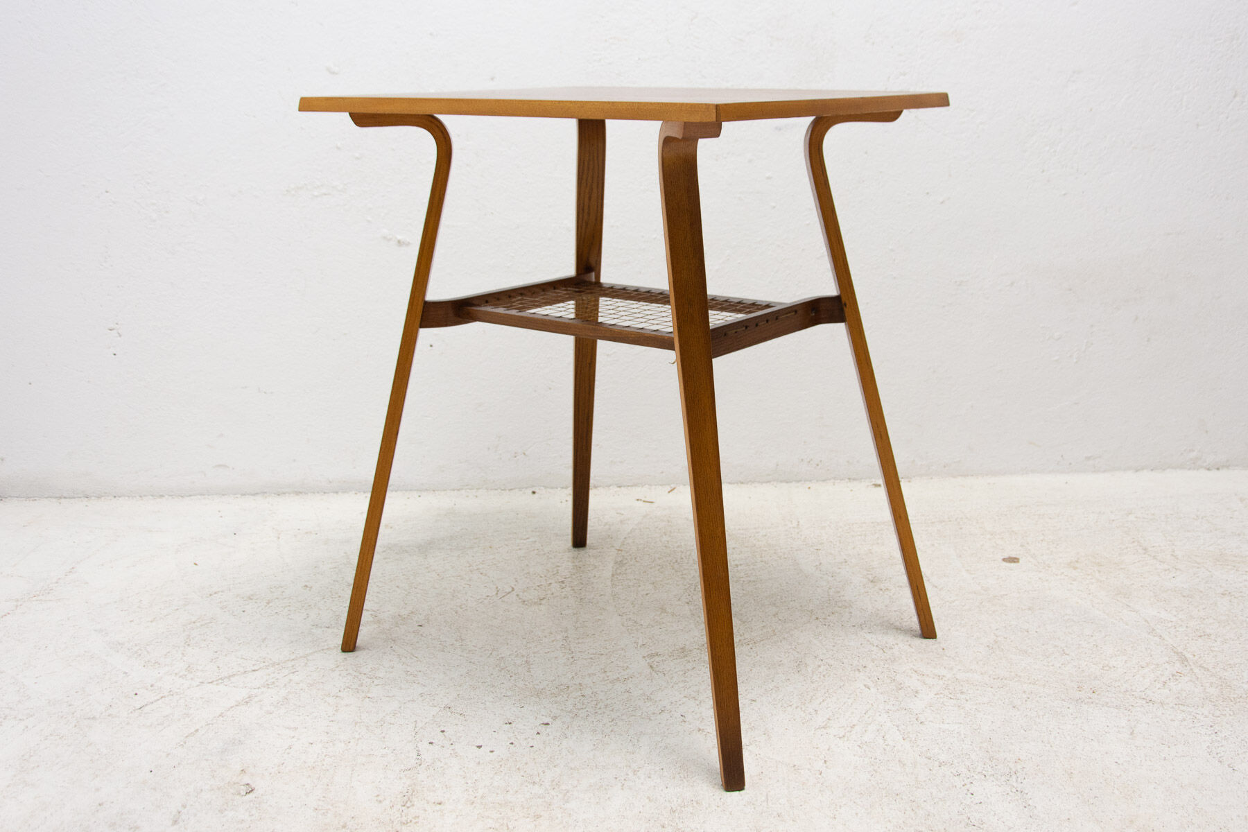 Mid Century Side Table from Dřevopodnik Holešov, Czechoslovakia, 1960's