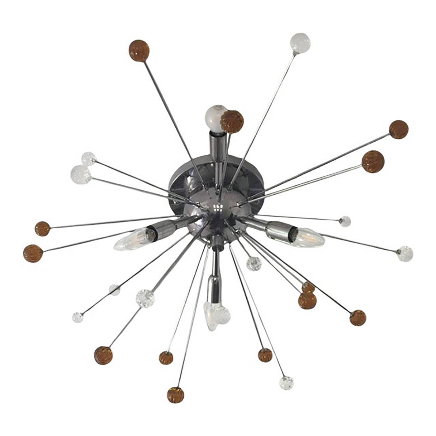 Murano Glass Flush Mount Sputnik