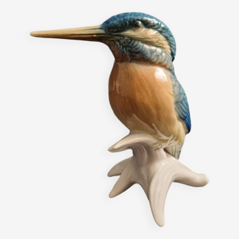 Kingfisher polychrome porcelain karl ens