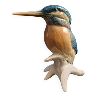 Kingfisher polychrome porcelain karl ens