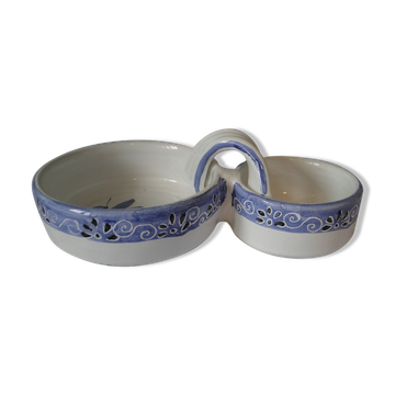 Ceramic servant vallauris sign boiron m.
