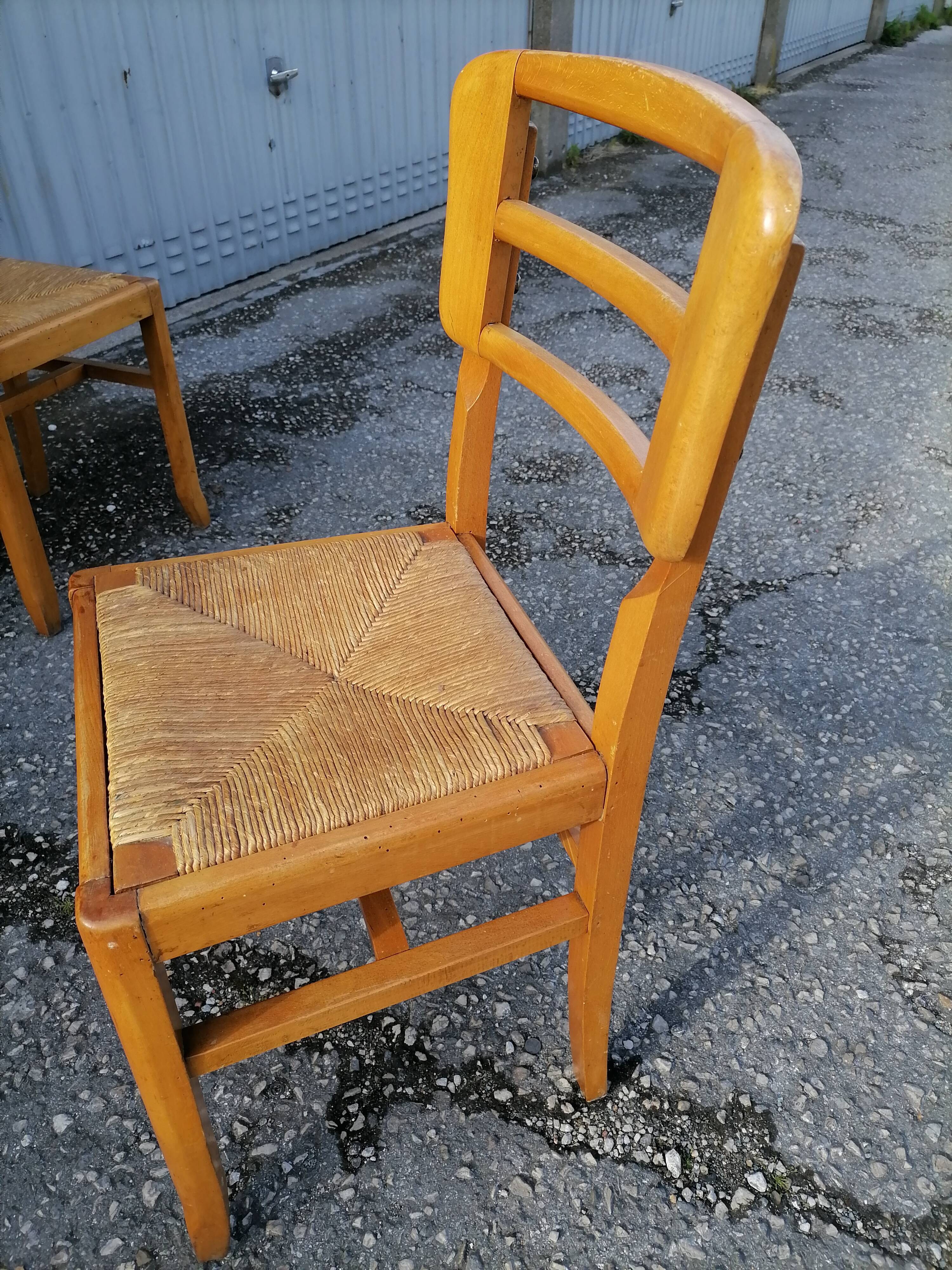 6 vintage chairs 1950