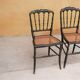 Napoleon III wooden and canning chair, 1920s