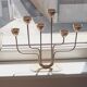 Scandinavian Chandelier Gunnar Ander – Ystad Metall Edition 1960