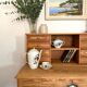 Magnificent Art Deco style secretary desk in old wood