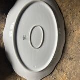 Large Limoges porcelain dinner service – floral decoration and gold trim