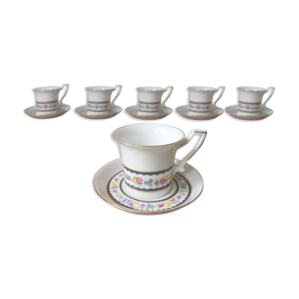 6 cups Rheinpfalx Germany porcelain