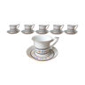 6 cups Rheinpfalx Germany porcelain