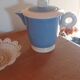 Art Deco teapot Digoin and Sarreguemines
