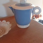 Art Deco teapot Digoin and Sarreguemines