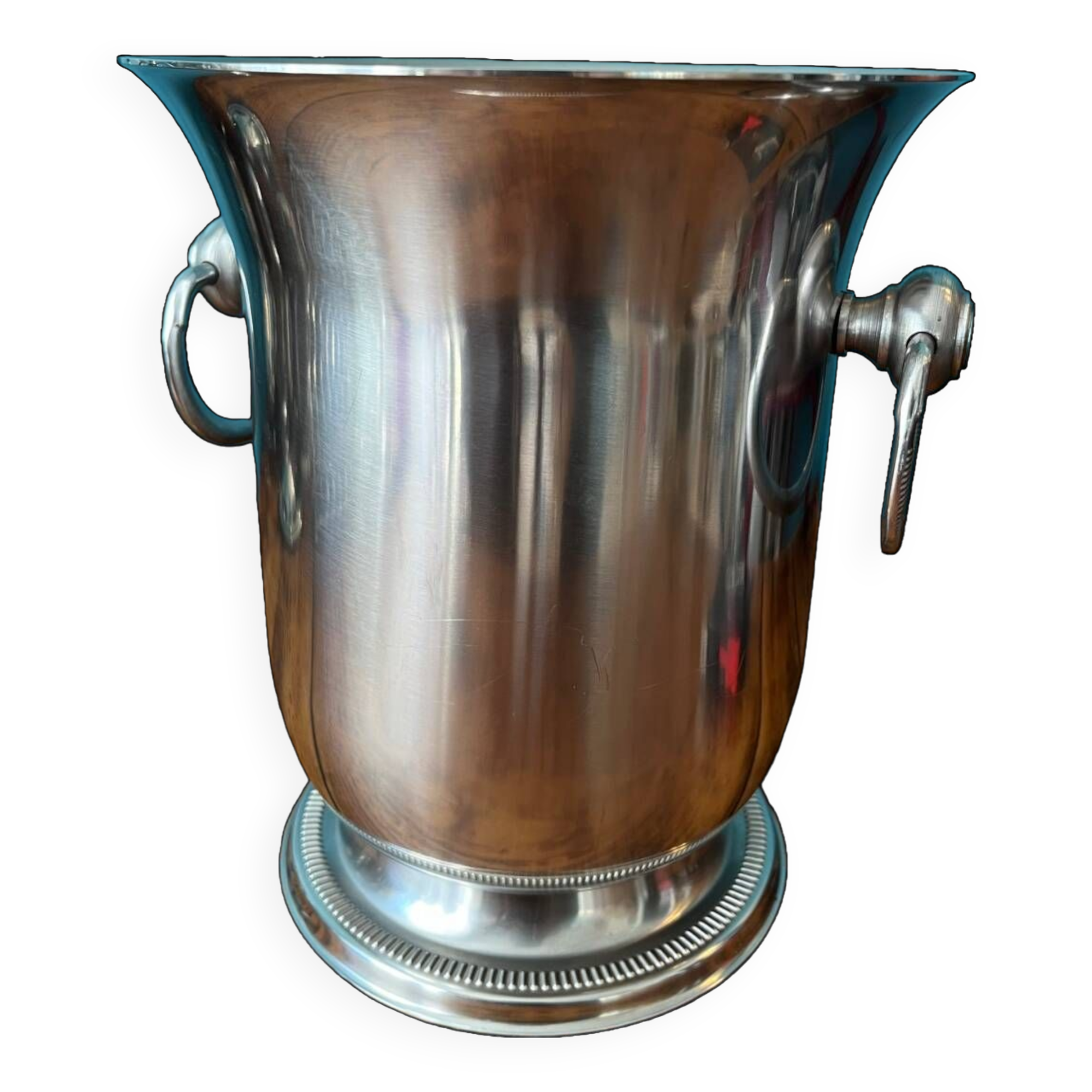 Ice bucket, champagne, Jean Couzon bottle