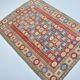 Colorful Hanknotted Vintage Carpet sku 3567