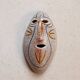 Mayan ceramic wall mask from Accolay, art brut, 1960s