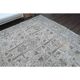 1960s Vintage Persian Handmade Wool Cotton Grey Area Rug 297x375