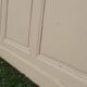 Low wall panelling 8.65m panelled with mouldings wainscoting skirting.