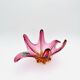 Coupe Murano - Sommerso - Orange & Rose