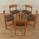 3236 møgensen dining chairs, børge mogensen, fredericia møbelfabrik