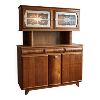 1950s vintage buffet - Curved Lines & Glass Display Cases