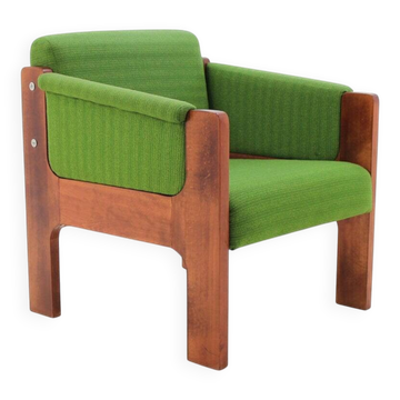 Design de fauteuil unique des années 1970, Tchécoslovaquie