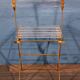 Folding chair "Les Invisibles" Lebovici 1970s