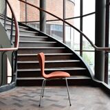 4 chaises Fritz Hansen Butterfly rembourrées