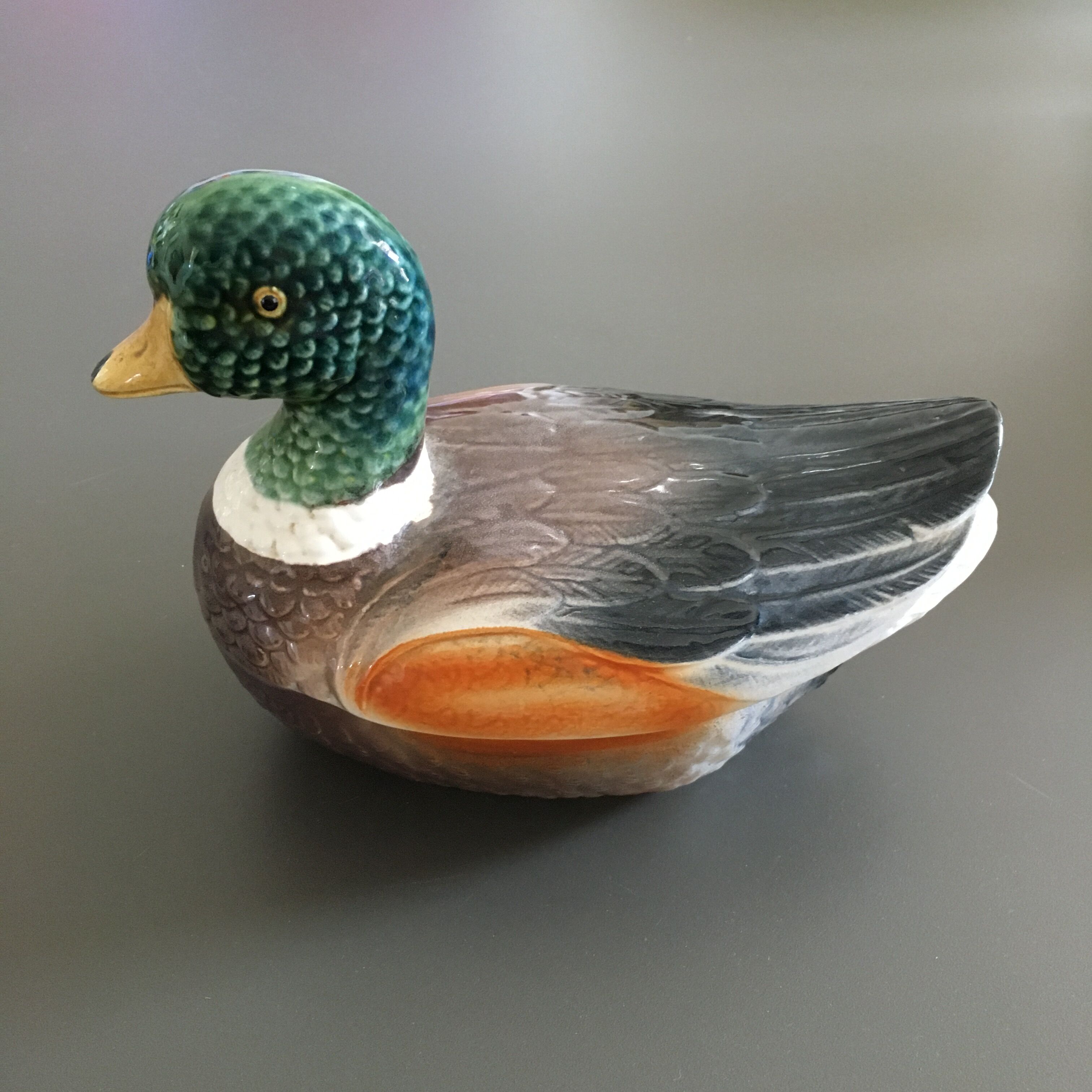 Vide poche canard barbotine