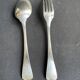 12 Christofle table forks and 12 spoons