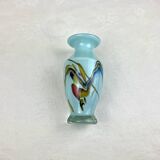 Petit vase en verre coloré