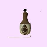 Ceramic table lamp danish design - handmade stoneware by chris haslev - jeti pottery | scandinavian