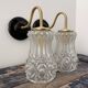 Pair of Art Deco wall lights