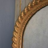 Style Louis XVI lacquer and gold XIX 86x168cm Pier