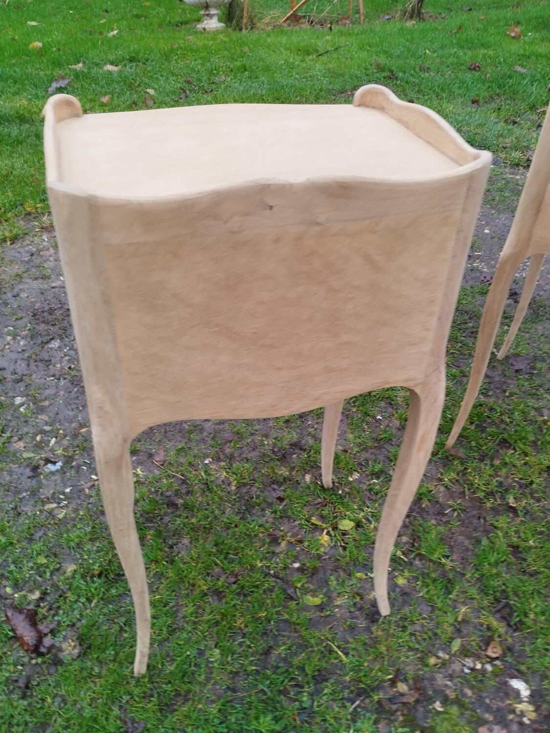 Pair of antique Louis XV style bedside tables