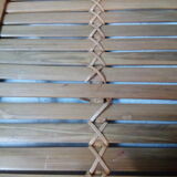 Bamboo and wicker tray