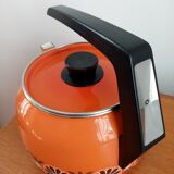 Enamelled vintage kettle