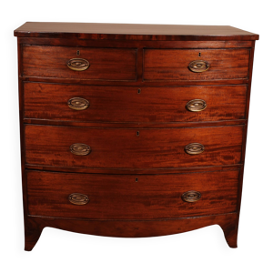 Commode bombée En Acajou