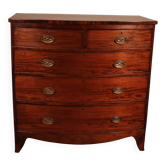 Commode bombée En Acajou début du 19°siècle