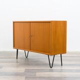 Two-door chest of drawers/sideboard with hairpin legs, 1960s. Restored