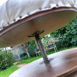 Tabouret de piano ancien style louis xvi