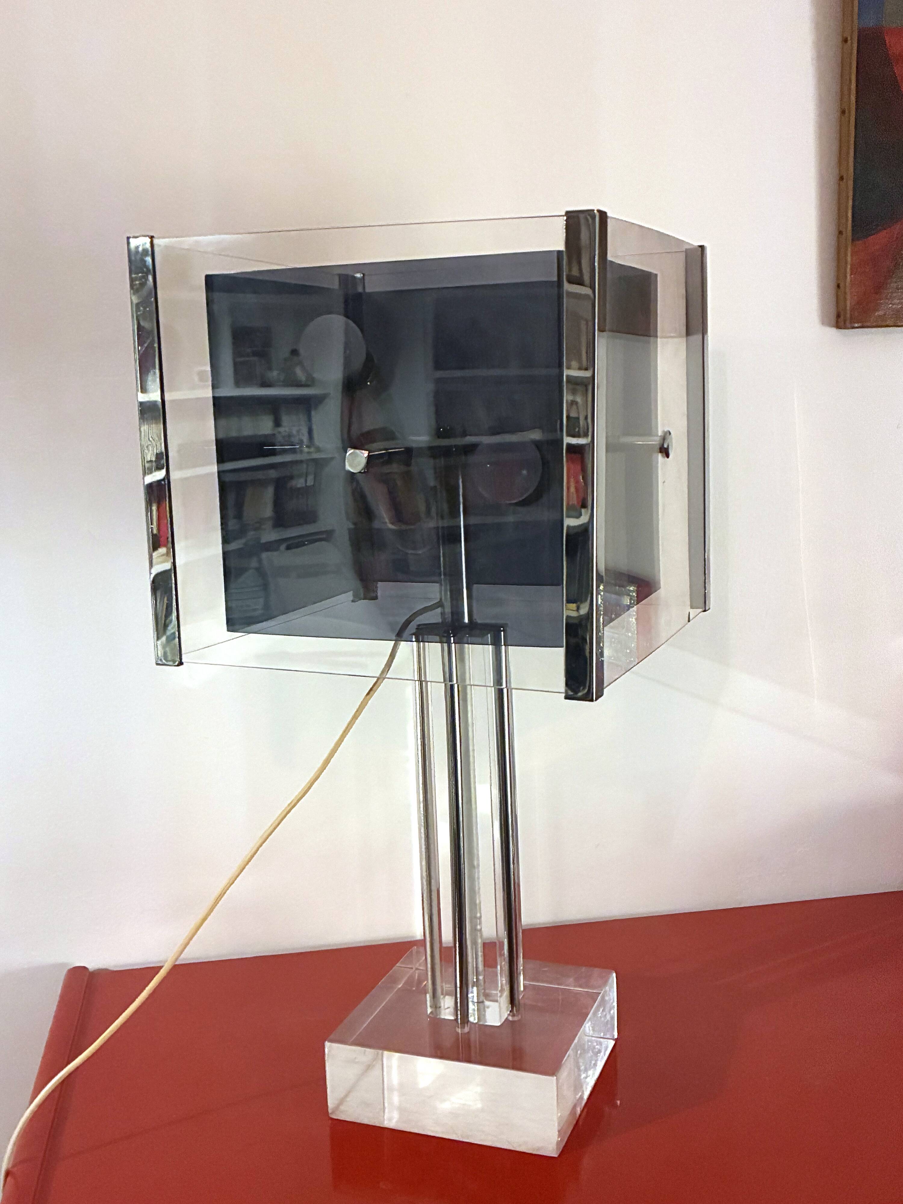 Italian lamp from the 70s by Roméo Rega.