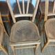 Ensemble de 10 chaises bistrot années 1950-60 vintage Luterma