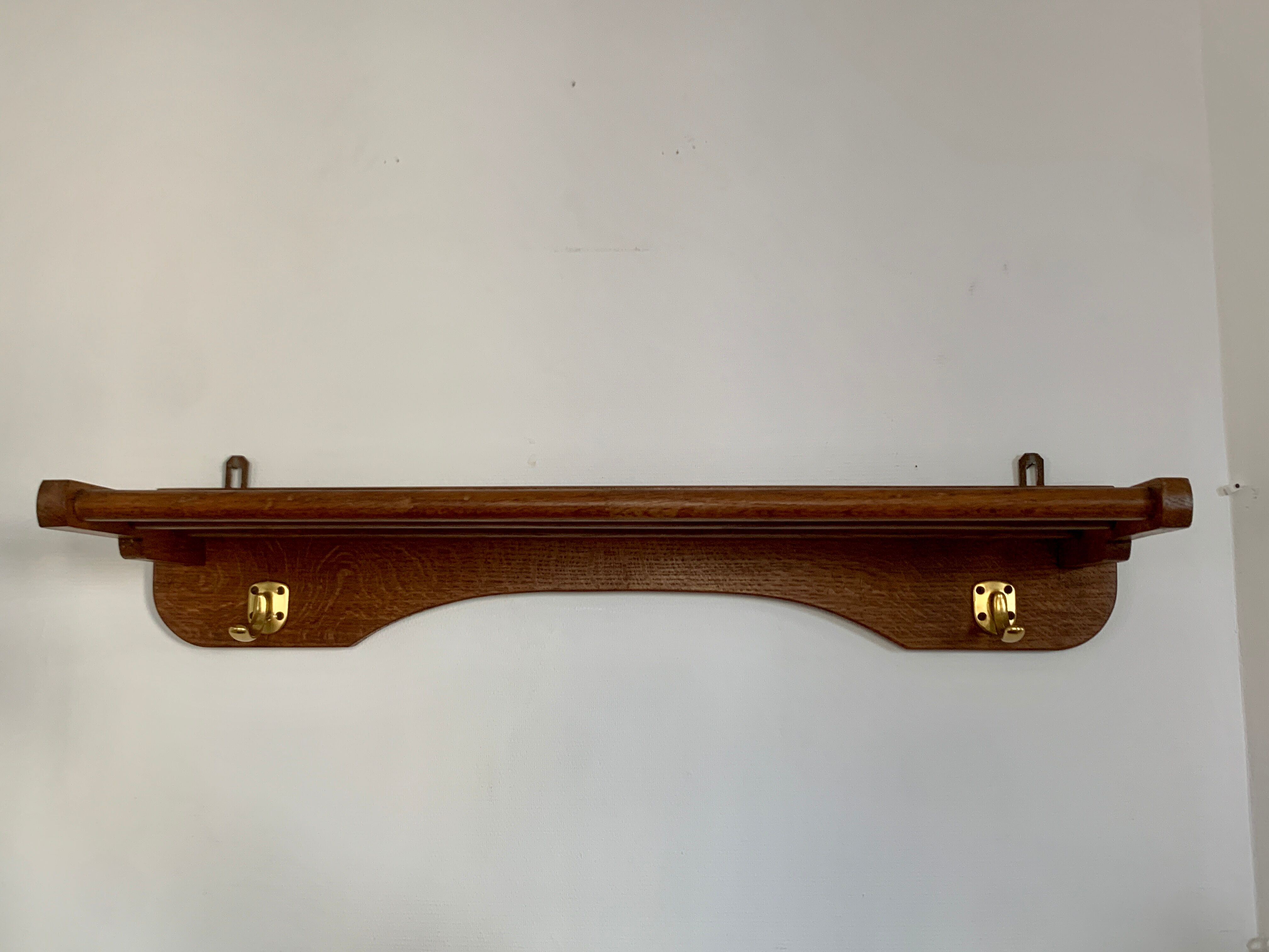 Vintage wall coat rack 60's