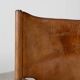 Fauteuil simple en cuir italien