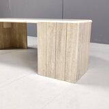 Table basse en travertin, 1970