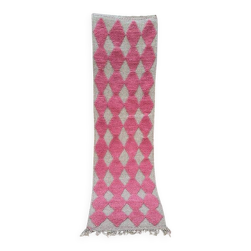 Tapis de passage artisanal en laine 400cmx70cm
