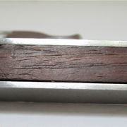 Two bottle opener rosewood steel vintage design