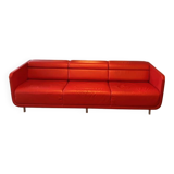 4-seater leather sofa from Artelano designed by Christophe Pillet